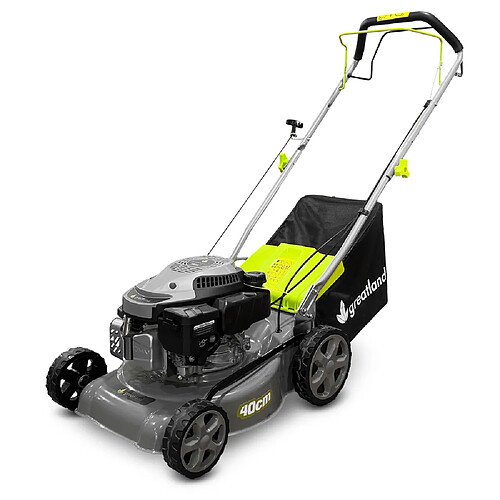 1938b8e983ab43f39565b55795d2b59e (1) Greatland Benzin-Rasenmäher mit Radantrieb – 144 cm³ – Bild 1