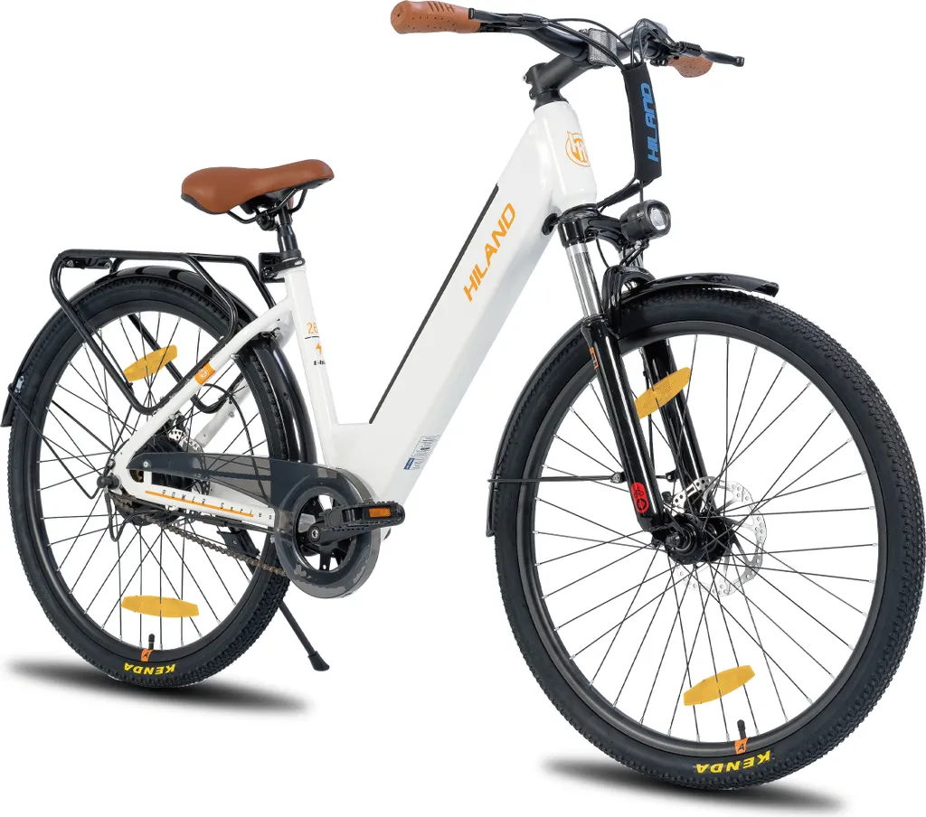 3fbd4386d9cd7a31c84cc42f67e69302 Hiland 26 Zoll Elektrofahrrad für Männer Frauen, 7.8Ah 36V – Bild 1