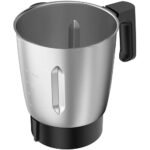 MOULINEX HF456810 Clickchef Kompakt-Küchenmaschine, 5 Automatikprogramme, 32 Funktionen, integrierte Waage, Schwarz – Bild 3