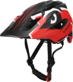 Lixada Fahrradhelm, Kinderhelm, Fahrradhelm Jungen Mädchen, Sporthelm, Rollschuhhelm, Umschaltbarer Halbhelm, Schutzhelm, Rot, Krokodil-Stil – Bild 4