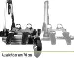 Fahrradträger 2 Fahrräder Spezial Flügeltüren Van Sd260 - Eufab – Bild 5
