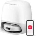Roborock Qrevo Curv S5X Staubsauger Roboter, Dual Anti-Tangle-System, 18.500 Pa(Upgrade von Qrevo MaxV), 75°C Heißwasser-Moppwäsche, Schmutzerkennung