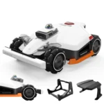 Mähroboter Mammotion LUBA 3 AWD 5000 mit Garage, Waschständer, bis 5000 m², Allradantrieb, 80% Steigung, Auto-Kartierung, 4G-Modul, APP