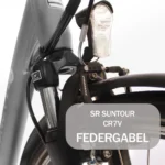 SAXXX E-Bike, ADVANCED Plus Wave Tiefeinsteiger Elektrofahrrad, 375Wh integrierter Akku, Shimano Nexus 7-Gang, City E-Bike – Bild 3