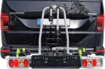 eBike Heckträger VDP-TB011 E-Bike Fahrradträger abschließbar für 2 Räder klappbar für Anhängerkupplung mit Quick-Lock – Bild 5