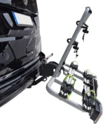 eBike Heckträger VDP-TB011 E-Bike Fahrradträger abschließbar für 2 Räder klappbar für Anhängerkupplung mit Quick-Lock – Bild 6