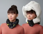 Hövding 3 Helm Airbag Schwarz 52 59 cm Kopf Schutz Aufprall effektiv – Bild 2