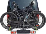 eBike Heckträger VDP-TB011 E-Bike Fahrradträger abschließbar für 2 Räder klappbar für Anhängerkupplung mit Quick-Lock – Bild 4
