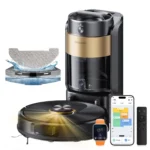 Proscenic Q20 Staubsauger Roboter, Saugroboter mit Wischfunktion, 10000Pa, 200 min, Alexa, Google Home, Siri oder IFTTT,360° LiDAR-Navigation, 4L