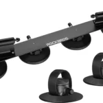 ROCKBROS Fahrradträger mit Saugnäpfe, Fahrrad Dachgepäckträger, für 2 Fahrräder, Schwarz