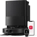 Roborock QV 35A Staubsauger Roboter mit Wischfunktion&Hebarem Wischmopp 8.000pa (Upgrade von Qrevo/Qrevo Plus),Anti-Verfilzungsbürste, All-in-One Dock